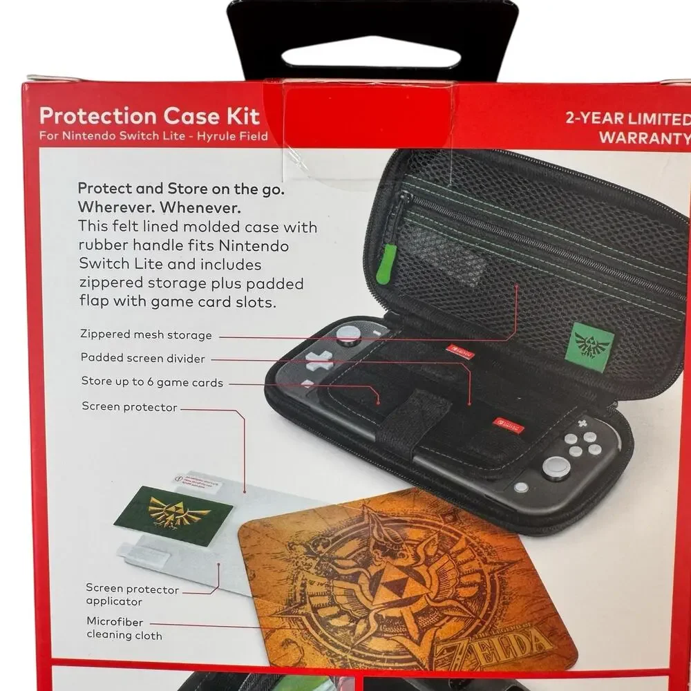 Nintendo Switch Lite Protection Case Kit The Legend of Zelda New